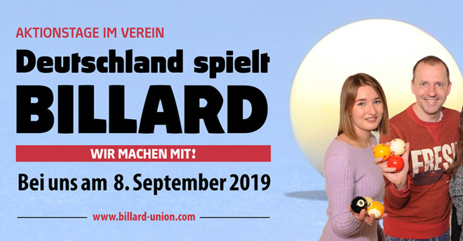 Deutschland spielt Billard